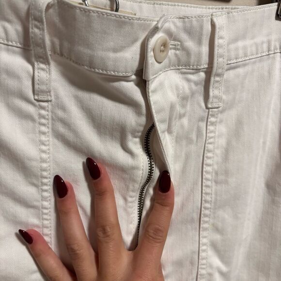 Madewell Perfect Vintage Straight Workwear Pants- Size 28 Tall - Picture 7 of 12